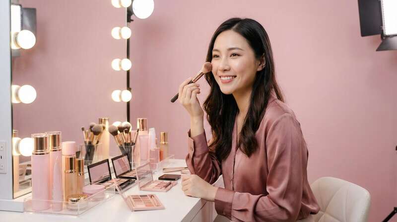 国产自拍美妆教程视频